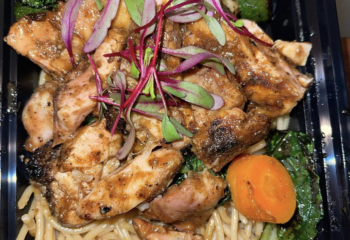 Grilled Chicken & Garlic Noodles