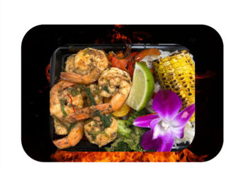 Hibachi Garlic Shrimp Bowl